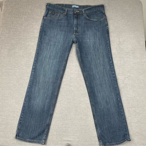 LEE Premium Select Classic Fit Straight Leg Denim Jeans Men’s Size 38x32 - Picture 1 of 9